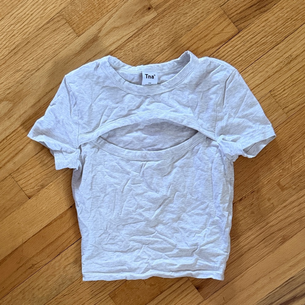 TNA cut out tee
